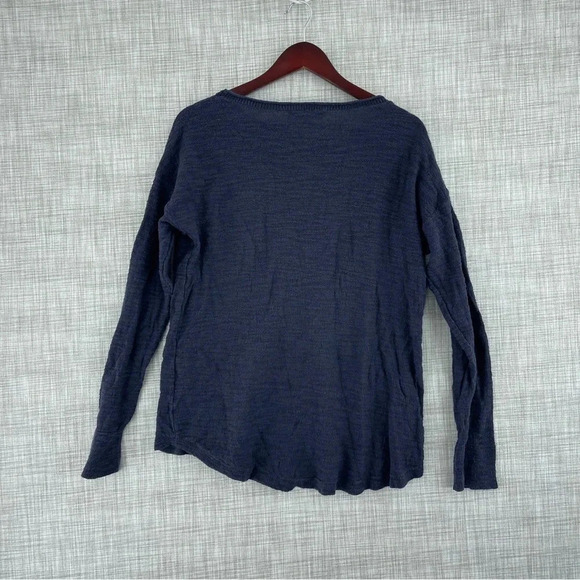 Loft Womens Size L Long sleeve pullover mesh shirt 1713 - Picture 4 of 8